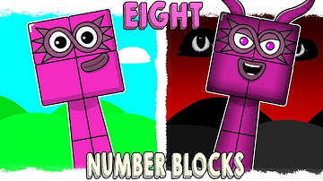 MY SPRUNKI OC : EIGHT (From NumberBlocks)