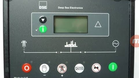 Generator controller Deepsea 6020 / 6010 perkins Generators
