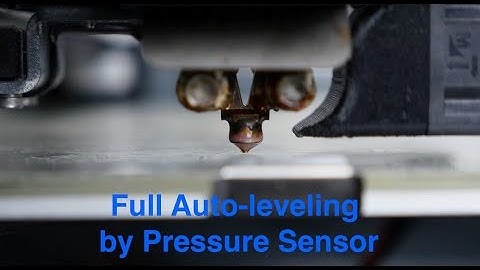 #Cetus2 12-point Autoleveling and Z-level calibration by pressure sensor.