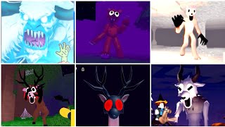 99 Night In The Forest- Wild West Vs Cave Vs Arctic & More Different Version Monster Jumpscares