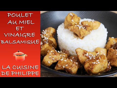 Vidéo: Poulet Sauce Balsamique