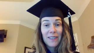 Congrats 2020 Graduates, from Dr. Hall