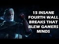 15 Insane Fourth Wall Breaks That BLEW Gamers Minds