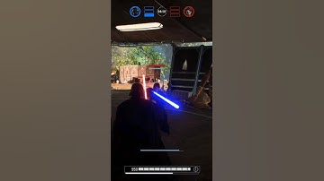 Lore Accurate Darth Vader Duel in #battlefront2