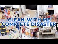 COMPLETE DISASTER WHOLE HOUSE CLEAN WITH ME 2021! ALL DAY SPEED CLEANING MOTIVATION! MESSY HOUSE!