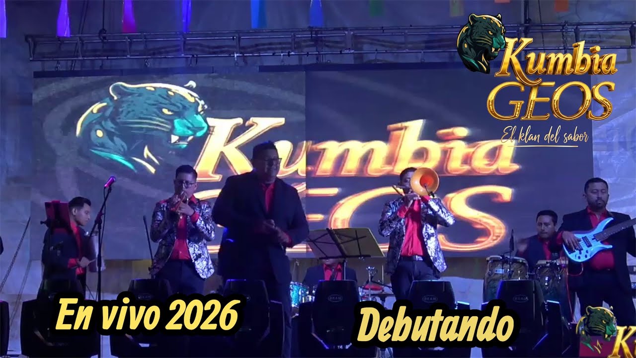 💫 DEBUT💫  KUMBIA GEOS🐯(El Klan Del Sabor) En Vivo 2026 Chicxulub Pueblo