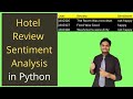 Hotel Reviews Sentiment Analysis In python|NLP Sentiment analysis in Python