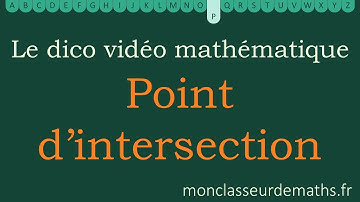 Dico vidéo : Point d