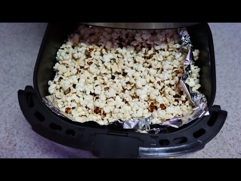 Air Fryer Popcorn Recipe | How To Make Popcorn In Airfryer