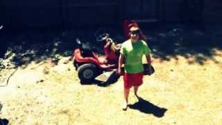Exploding lawn mower