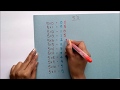 5 Times Table Trick