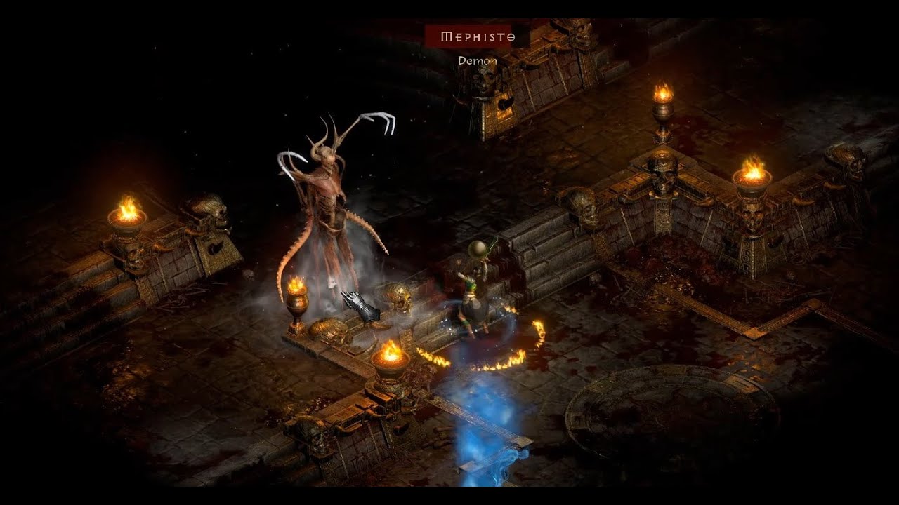 Mephisto  Diablo 2 Resurrected  YouTube