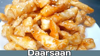 Darsaan | chinese dessert recipe | daarsaan recipe chef alok