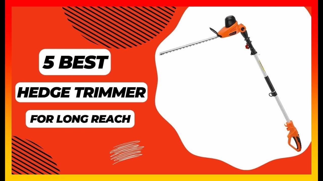Best Hedge Trimmer Long Reach on Amazon ️ Top 5 Tested & Buying Guide ...