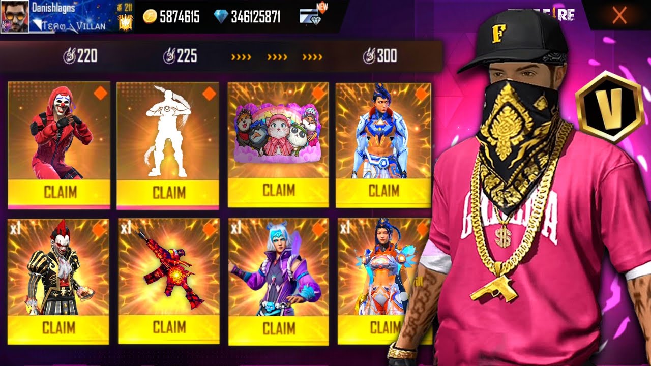 Buying 40000+ Diamonds, Rare Bundles & Gloo Wall Skin On New Event In Subscriber Account Free Fire