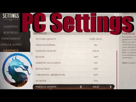 MK 1 Most Optimal PC Settings Full Guide