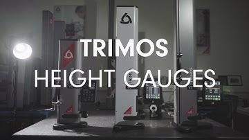 Introducing Trimos High Precision Height Gauges - Bowers Group