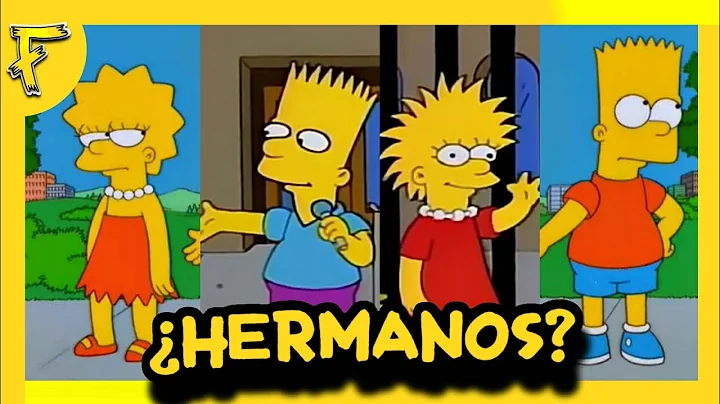 Lester y eliza HERMANOS con Bart y Lisa - TEORA SI...