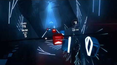 Beat Saber - Alan Walker - Sing Me To Sleep (Expert S-rank) First Attempt