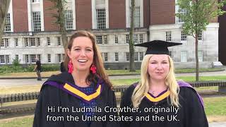 Full-time MBA graduate memories, Kathryn & Ludmila, Class of 2018