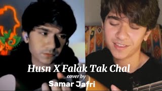 Samar abbas jafri Singing a song Husn X Falak Tak Anuv Jain -Unplugged Samar Abbas Jafri #samarabbas