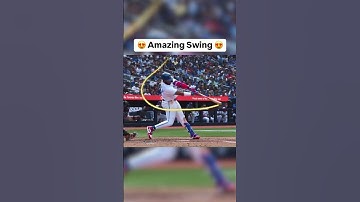 Beautiful Swing #hittinginstruction #baseballtechnique #hitting #mlb #hittingmechanics