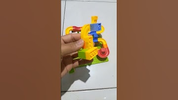 satisfying building blocks ASMR marble run #buildingblocks #lego #rainbow #colorful #asmr