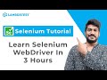 Selenium WebDriver Tutorial In 3 Hours⏰| Complete Selenium Tutorial for Beginners