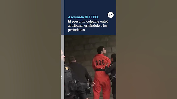Luigi Mangione, presunto asesino del CEO, entró al tribunal gritándole a los periodistas