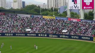 [잠실직캠] 20171003 두산 vs SK 5회 클리닝 타임