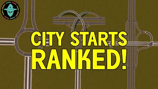 Best City Starts RANKED! - How to start a city in Cities Skylines (no mods required)