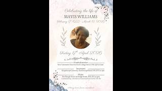 The Funeral Service of Mavis Williams