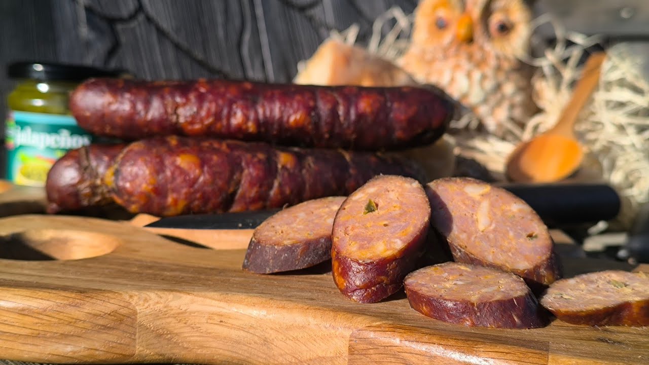 Первые в жизни домашние колбаски – по мотивам моих собственных домашних колбасок (YT Mistr Málek)...