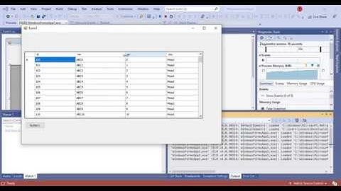 DataGridView and BindingNavigator and DataTable in C# _ عرض الجداول ومتصفح الربط وجداول البيانات