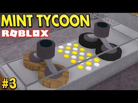 Making SILVER AND GOLD Coins in Mint Tycoon - #3 (Roblox)