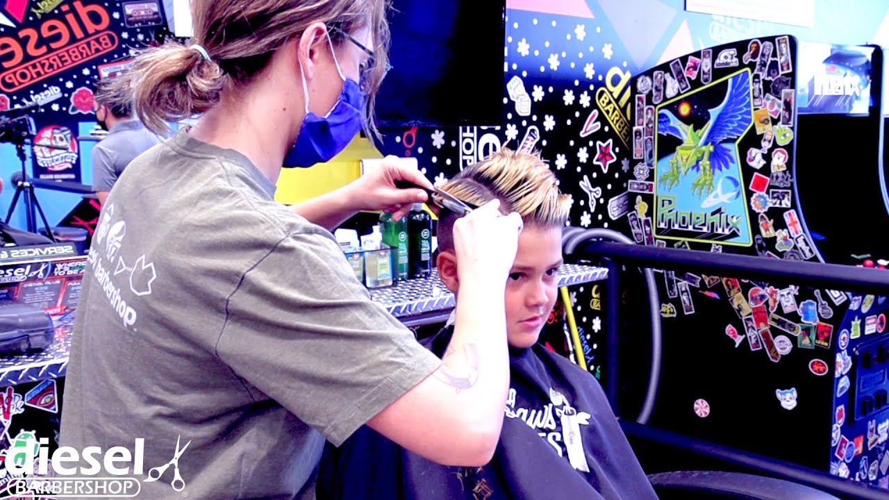 Diesel Haircuts and Shaves Las Vegas YouTube