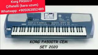 Korg PA500Tr Çiftetelli Cem Sound Set