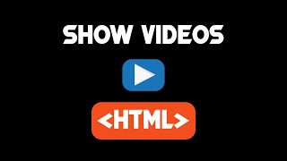 Famous How to Show Videos in HTML |  HTML Tutorial part 7 Wealth