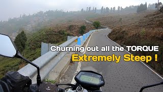 XPULSE found it quite DIFFICULT even in 1st gear | exploring KURSEONG