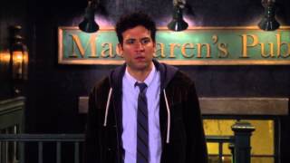 Ted Mosby's speech (John Swihart - You're all alone) How I Met Your Mother S08E20 Resimi