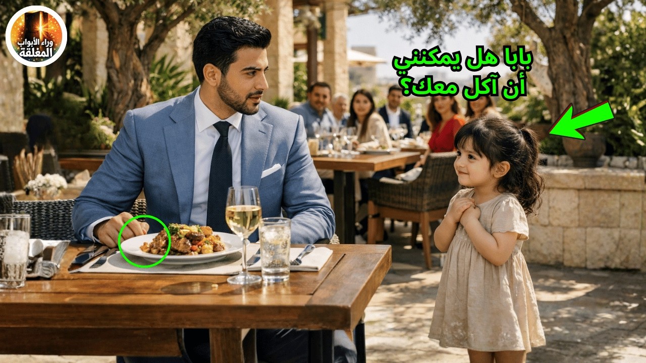 قالت له: أبي، أجلس معك؟ فانهار كبرياء المليونير في لحظة