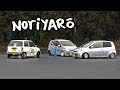 PVC drifting kei-car team at Tsukuba