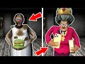 Poor Granny vs Rich Scary Teacher 3D - funny horror animation (141-160 series in a row)