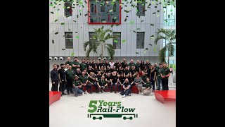 Rail-Flow Turns 5 Celebrating Five Years Of Innovation
