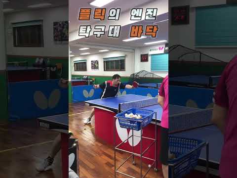 <strong>탁구대</strong> 부딪히는 소리가 나야 정상 (300이하 플릭 금지)