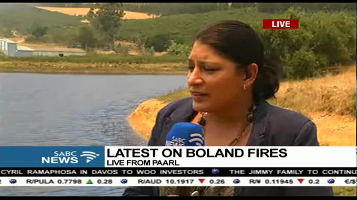Latest on Boland fires: Vanessa Poonah