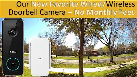 Why I Switched to the AOSU 5MP Doorbell Camera! No Monthly Fees - Wired & Wireless