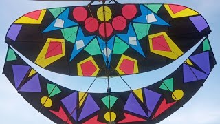 Layangan Pegon 120 Cm Lengkap 10 Lampu Suara Sendaren Beri