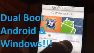 Dual Boot Android and Windows on HTC HD2