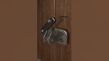 Automatic Gate Latch System #shorts Automatic door lock \\ #ideas Wooden gate latch #gatelatch